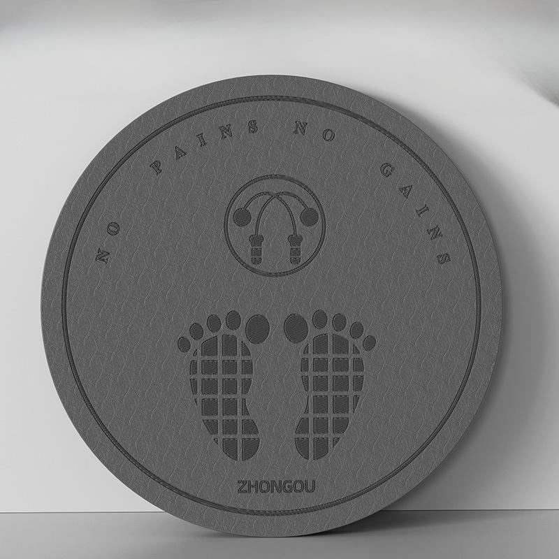 Коврик для прыжков без веревки, амортизирующий и звукоизоляционный, домашний детский коврик для йоги в помещении, нескользящий и противоударный, 64 см