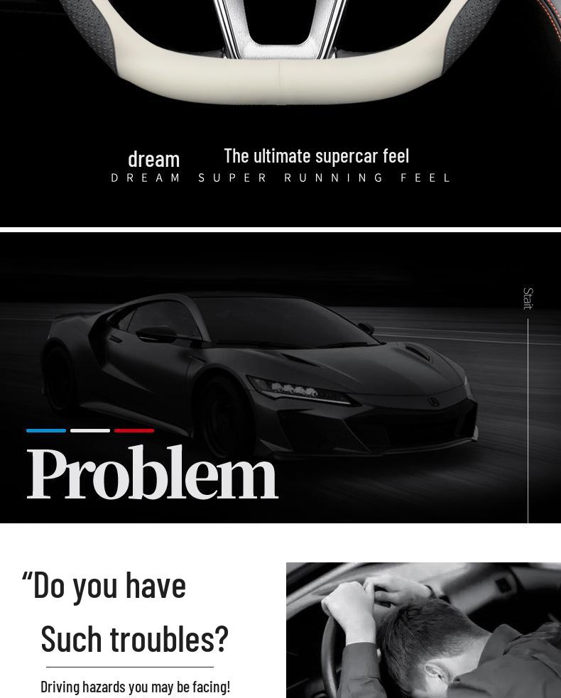 Чехол на руль BYD Song Plus DMI Pro для моделей Champion Edition и Max Pro