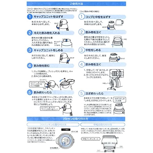 Skater 2WAY Straw with Cup Stainless Steel Kids Water Bottle 350ml Curious George Boys SKCP3-A