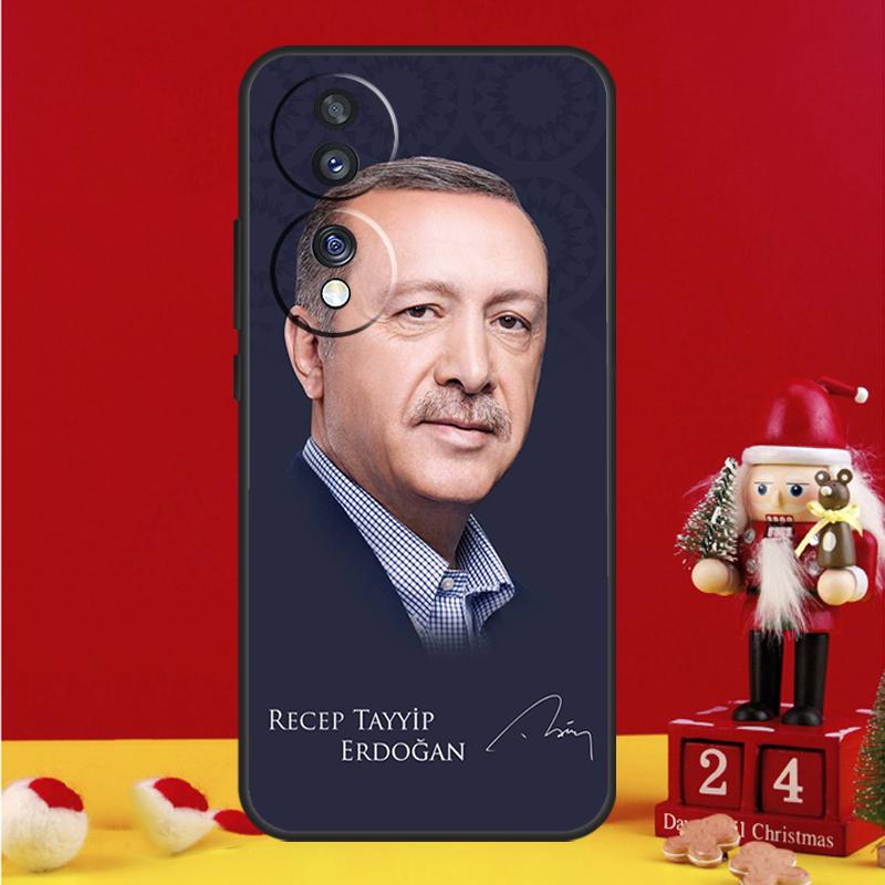 Президент Турции Реджеп Тайип Чехол Для Honor Magic 8 5 6 7 Pro Honor Win RT 50 70 90 200 400 Lite X8c X9b X9c X9a X9d Чехол