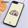 Krajews Милый мультяшный коала Мягкий чехол для телефона для iPhone 14 5 6s 7 8 plus X XR XS 11 12 13 pro max Samsung S21 S22 ultra Plus