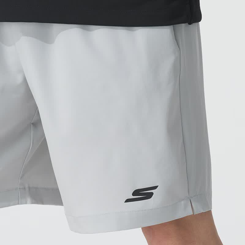 Skechers Men's Breathable Woven Running & Casual Sports Shorts