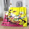 1pc, Donald Duck Family Throw Blanket Cozy & Soft for Home Decor, Couch Cover, Outdoor Use, Travel, Camping
