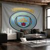 Custom Name Manchester CityPrinted Tapestry – Wall Hanging for Bedrooms, Dorms, and Home Decor