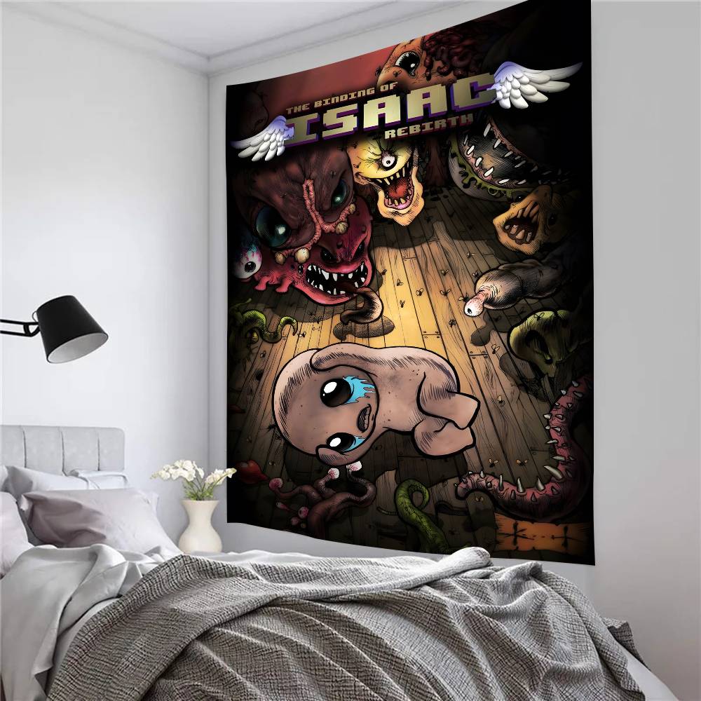 Игра The Binding Of Isaac Классическое Аниме 2025 Фотофон День Рождения Торт Разбить Портрет Декор Фон Фотостудия