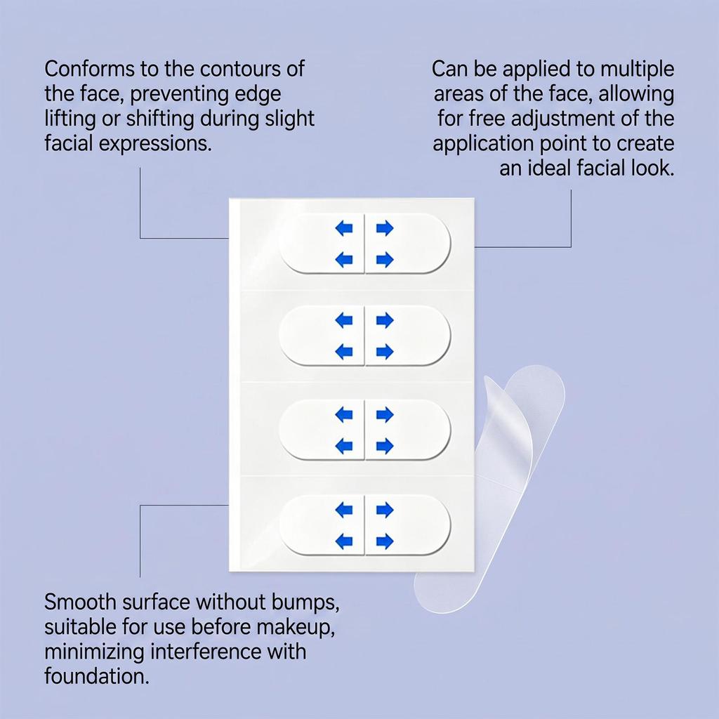Mask Invisible Lug Patch Invisible Skin Feeling Soft Skin Friendly Easy to Operate Easy to Fit Lug Patch