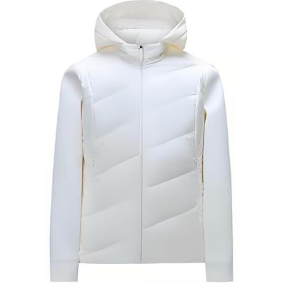 Champion Серия Всепогодная Однотонная Толстовка с капюшоном на молнии Удобный Дышащий Флис Теплая Универсальная Пуховая Куртка Женская Верхняя одежда 162510616-1