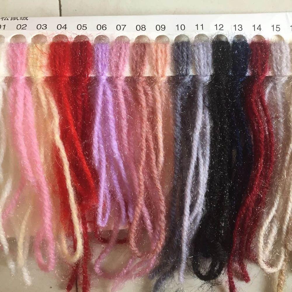 Связанный вручную мягкий шарф Детская пряжа Вязание шерстяная текстурная пряжа Хлопковая пряжа Толстая вязка крючком