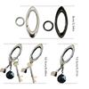 Женский мужской ремень Essential Icon Carabiner Blackout Keychain Carabiner Belt Oval Couple Solid Tact H4V0