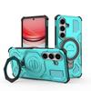 KEYSION Ударопрочный Магнитный Чехол для Samsung S26 Ultra 5G Вертикальная Металлическая Кольцо-подставка Задняя Крышка Телефона для Galaxy S26 S26+Plus