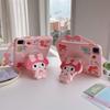 Soft Silicone IPad Case 10 10.2 Inch Air 5 9.7 Pro 11 With 360 Rotating Stand Cartoon Melody Design
