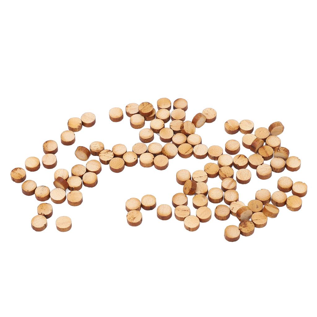 100 шт. точек на грифе гитары из клена с круглой инкрустацией точек на грифе для мандолины укулеле 5 мм