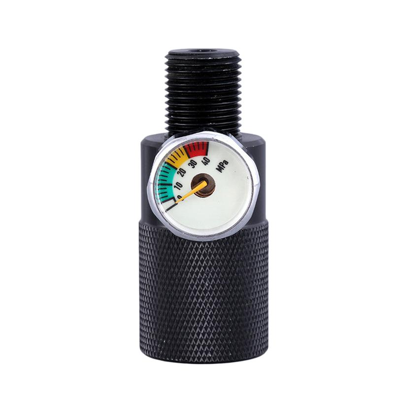 M18x1.5 Thread Pressure Tester Air Cylinder Adapter Extended Valve Adaptor For HPA Tank