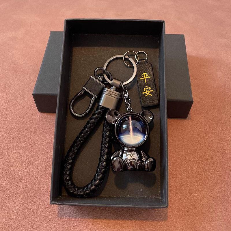 Мультяшный Милый Брелок Креативный Кулон Персонализированная Кукла Автомобильный Подарок Брелок Сумка Медведь Кулон для Пары