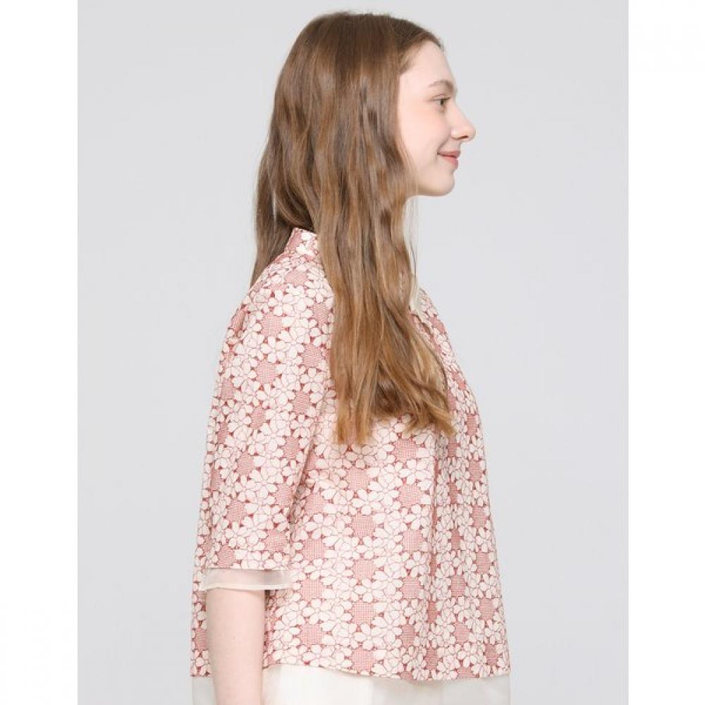 Son Jung Wan Ribbon Flower Blouse Zbl6262210