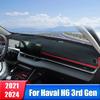 Накладка на панель приборов автомобиля для Haval H6 3-го поколения 2024 г. Коврик-солнцезащита на приборную панель Нескользящие коврики Аксессуары