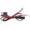 Quick Release SAE Cable With Fuse Terminal O Connector Battery Charger Extension Adapter Wire 16AWG Terminal