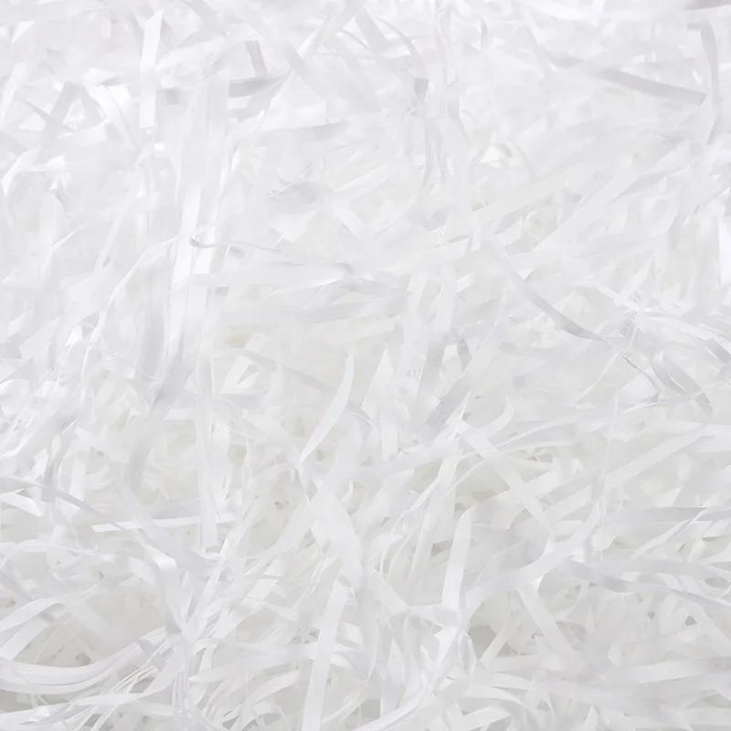 50/100/200 г разноцветной измельченной бумаги рафия подарочная упаковка конфет коробка анти-столкновения наполнение свадьба день рождения вечеринка украшение своими руками