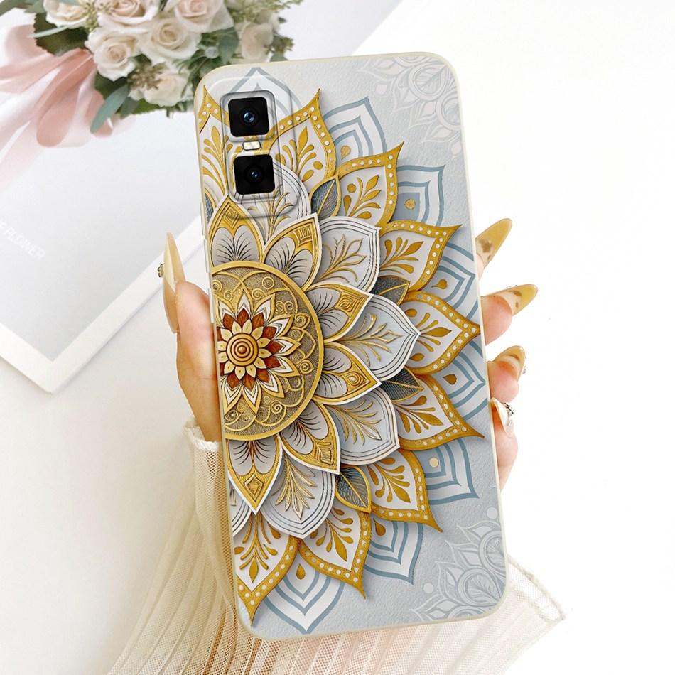 For Infinix GT 30 Pro X6873 Cute Cat Flower Cartoon Phone Case For Infinix GT30 Pro 5G Shockproof Soft Silicone Covers Bumpers