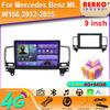 2Din Android автомобильное радио для Mercedes Benz ML W166 2012-2015 2Din автомобильное стерео GPS навигация видеоплеер Carplay Android Auto BT WIFI 4G