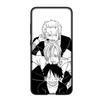 For Samsung Galaxy S24 S23 iPhone 16 15 14 Xiaomi Redmi Note 13 12 11 10Plus 9 Pro Max X XR Phone Case Comics Sanji Luffy One Piece OPPO Huawei Cover