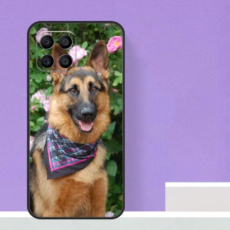 Немецкая овчарка для Samsung Galaxy M15 M55 M13 M33 M53 M21 M31 M51 M30s M20 M14 M34 M54 M12 M32 M52 чехол