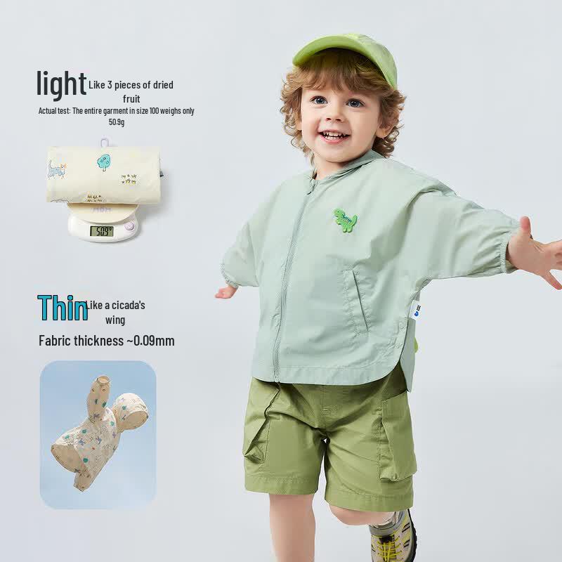 Minibala Kids' UPF50+ Sun Protection Cooling Jacket