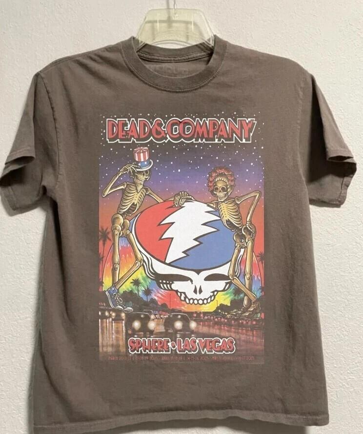 Dead Company S.phere Las Vegas 2026 T-Shirt Size S-5XL Fans Gift