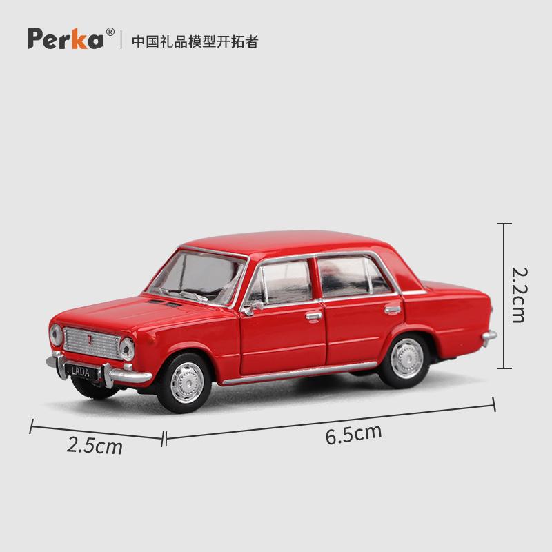 Perka 1/64 Классический Старый Автомобиль Бывший Советский Автомобиль ВАЗ-2101 Сплав Автомобиль Металлическая Модель Литье под Давлением Детские Рождественские Подарки Игрушки для Мальчиков