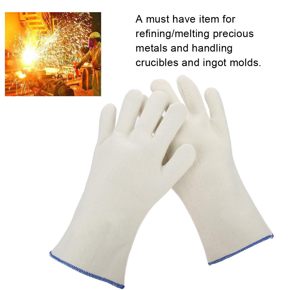 300 Degree Industrial Heat Insulating Fire Resistant Gloves Protective Gloves