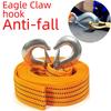 Сверхпрочный буксировочный трос с крюком Eagle Hook — варианты 3 м, 4 м, 5 м, двухслойный, надежное сцепление для внедорожников