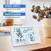 Беспроводная метеостанция Baldr Цифровой настенно-настольный атомный будильник DCF Гигрометр Термометр Предупреждение о заморозках Прогнозный датчик -40°C