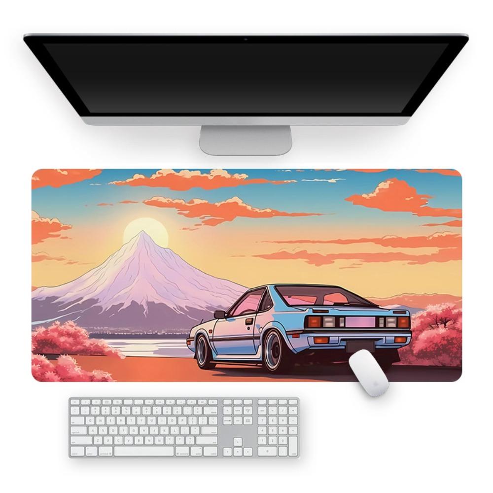 Коврик для мыши большого размера с горячими клавишами EXCO Офисный нескользящий настольный коврик Коврики для клавиатуры Аксессуары для ПК