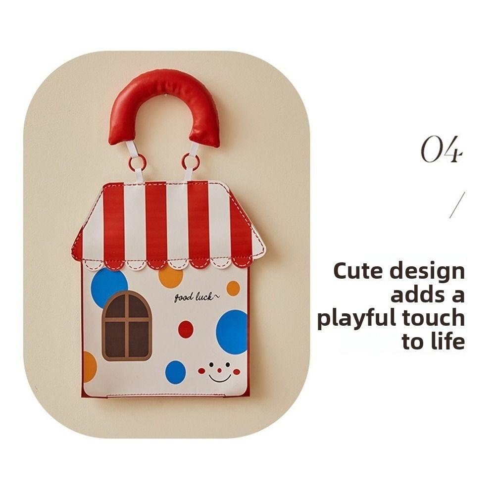 Waterproof Wall Hanging Napkin Dispenser Cartoon Tissue Storage Holder Hanging Tissue Bag  Hotel