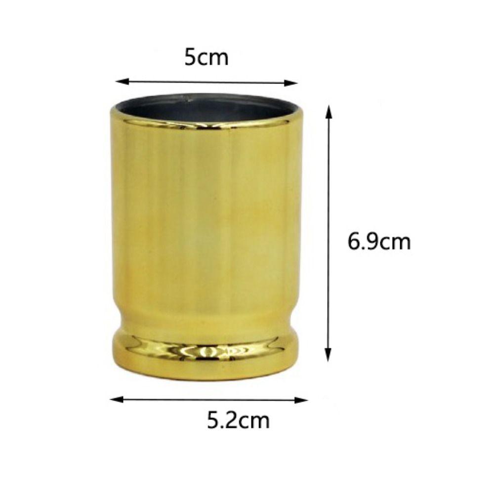 Gold Shot Glass 3 Oz Wine Cup Barware Liquid Cup  Man