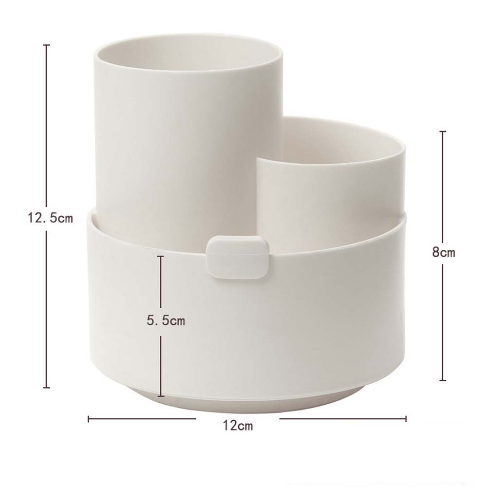 Матовый держатель для ручек, простой, многофункциональный, вращающийся, большой емкости, для студентов, для офиса, дорогой ящик для хранения, держатель для ручек