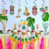 Hawaii-Themed Hanging Decorations — Summer Party & Birthday Celebration Decor