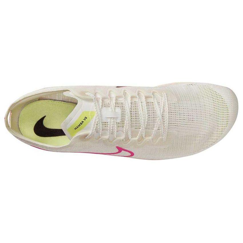 Nike Кроссовки Zoom Mamba 6 Sail Fierce Pink Unisex Cream Light-Lemon-Twist Guava-Ice DR2733-101
