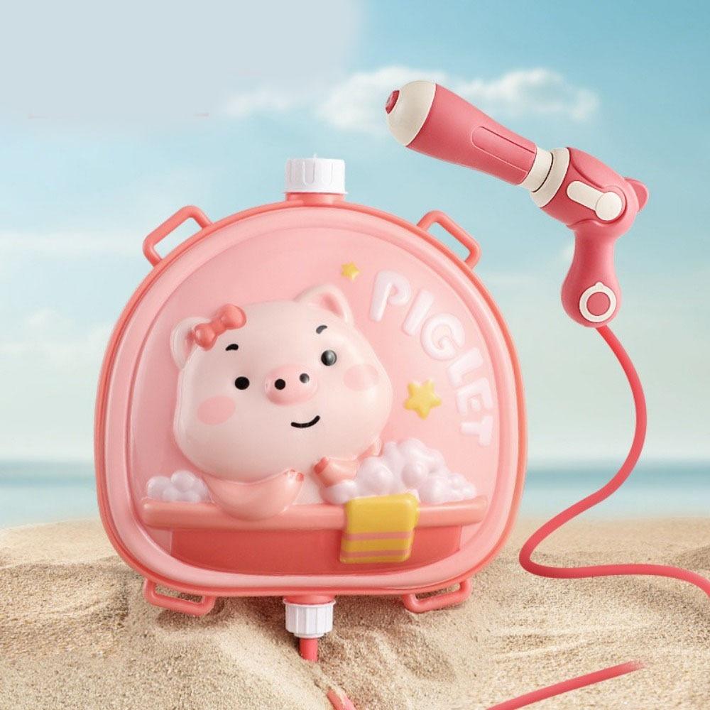 High Pressure Children Backpack Water Spray Toy Pull Type Water Pistol Toy Summer