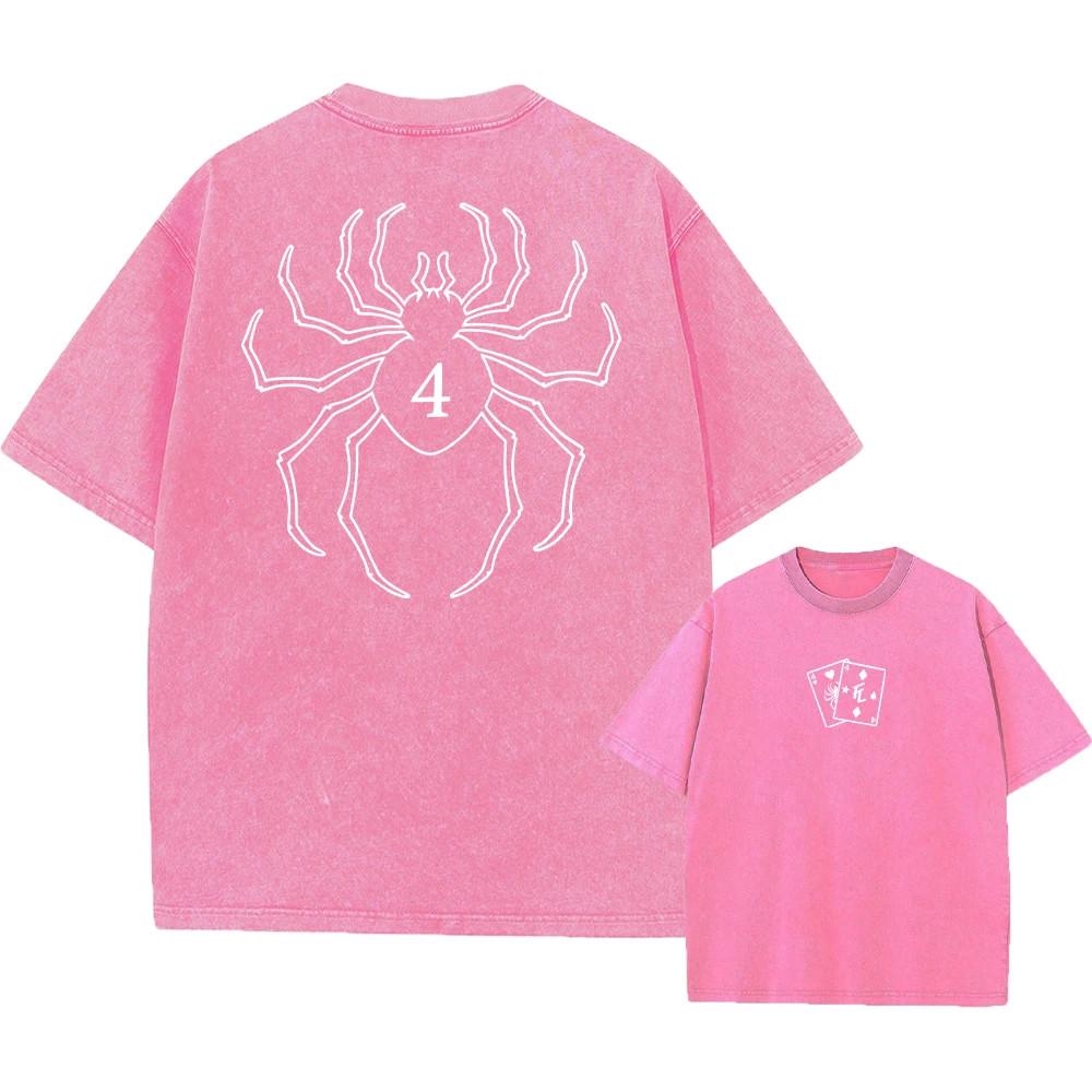 Hunter X Hunter Vintage Graphic TShirt Washed Cotton Hip Hop Tee Unisex