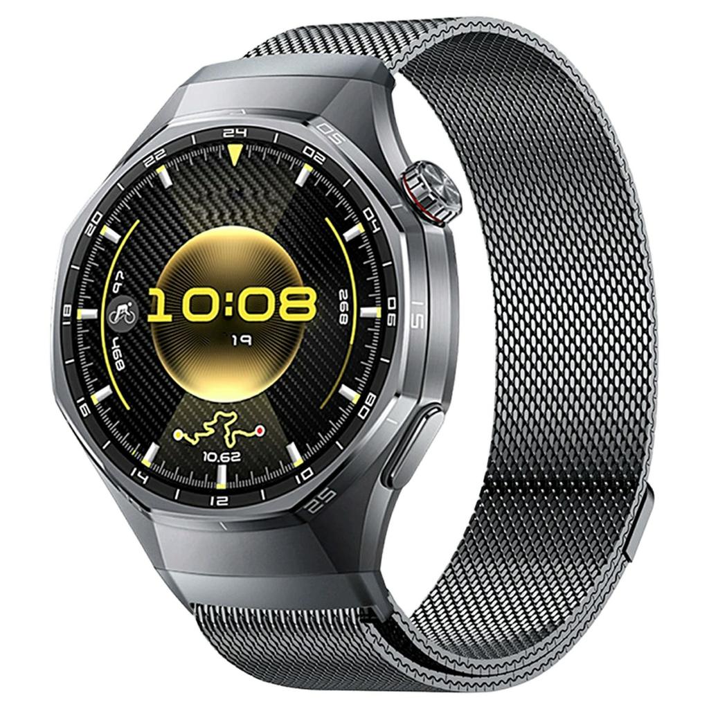 Магнитный ремешок для часов Huawei Watch GT 6 Pro 46 мм, миланская петля из нержавеющей стали, бесшовная кнопка, ремешок с быстрой застежкой