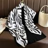 2025 New 90*90cm Square Silk Scarf Women Light Luxury Fashion Shawl Sunscreen Headscarf Designer Hijab Feamle Scarves Bandana