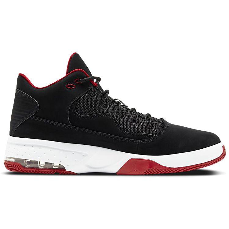 Air Jordan Max Aura 2 Black Gym Red Unisex Sneakers White CK6636-016