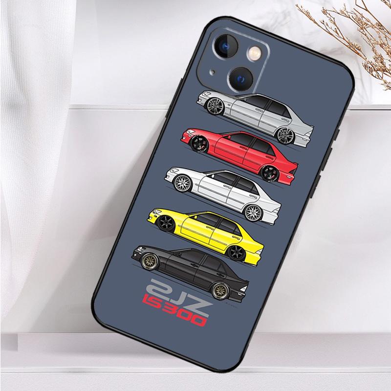 Чехол для телефона JDM Legend Drift Car для iPhone 16 15 14 12 11 13 Pro Max 7 8 Plus X XR XS Max 13 12 Mini