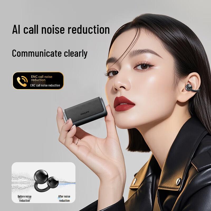 Philips TAQ5020 Open-Ear Clip-on Bluetooth Headphones