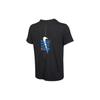Nike Dri-FIT A.I.R. Casual Logo Print Crew Neck T-Shirt Unisex Tops Black DR7667-010