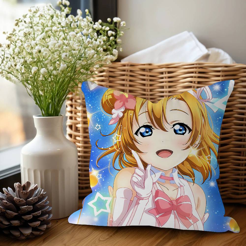 Аниме Love Live Косака Хонока Наволочки Домашнее Постельное Белье Декоративная Наволочка Свадебная Супер Мягкая Наволочка