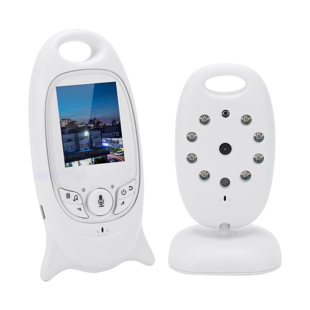 2.4in Baby Monitor Wireless Digital for Infants 2?Way Talk Infrared Night View 100?240VUK Plug