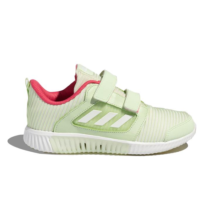 adidas Climacool 2.0 Vent Cf C Breeze Липучка Нескользящая Низкие Детские Беговые Кроссовки Зеленый Белый BD7172