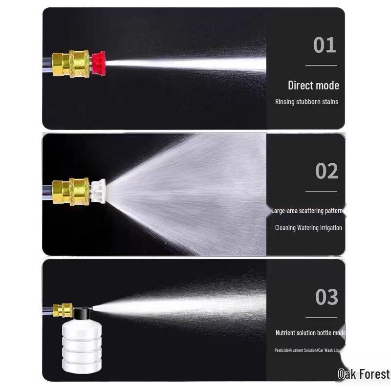 Беспроводная портативная мойка высокого давления для автомобиля - Инструмент для чистки с литий-ионным аккумулятором